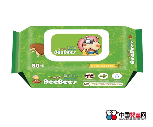 金贝柔婴幼儿手口湿巾-中国婴童网