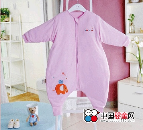 笨笨熊秋冬款儿童分腿睡袋,孕婴产品库,中国婴