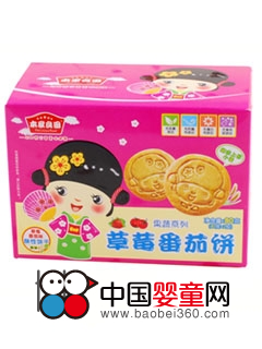 本家良田草莓番茄饼,孕婴产品库,中国婴童网
