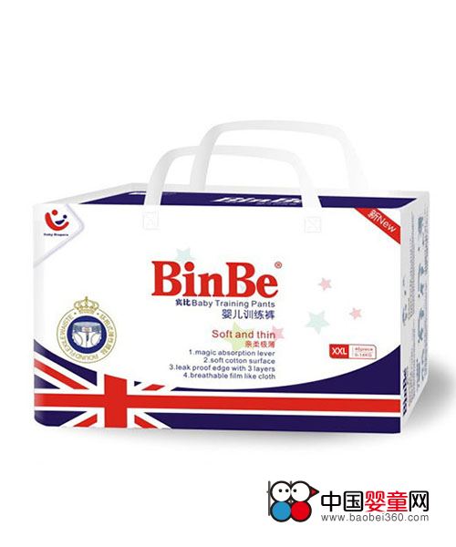 宾比婴儿训练裤XXL码,孕婴产品库,中国婴童网