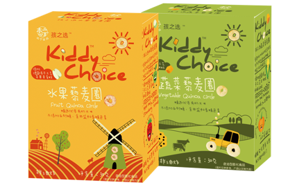本丁kiddychoice孩之选藜麦圈系列