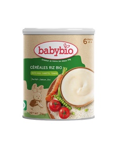伴宝乐有机婴幼儿混合蔬菜大米米粉
