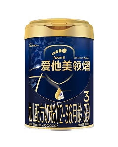 爱他美领熠3幼儿配方奶粉