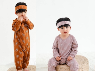 PETIT KAMI贝蒂卡密：幼儿棉麻优质哈衣 给宝宝更安全的呵护