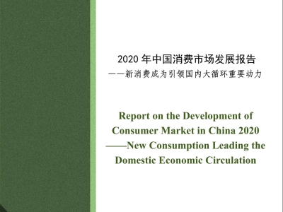 2020年中国消费市场发展报告：新消费成为国内大循环重要动力(组图)
