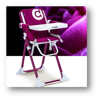 圣得宝餐椅 高贵紫