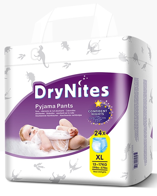 DryNites洁纳斯拉拉裤（铂金装）XL码