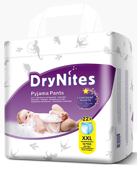 DryNites洁纳斯拉拉裤（铂金装）XXL码