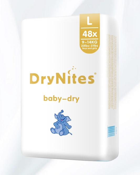 DryNites洁纳斯纸尿裤（玲珑系列）L码