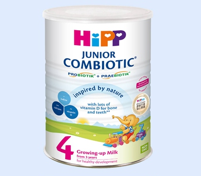 喜宝HIPP益生元系列益生菌儿童成长奶粉4段