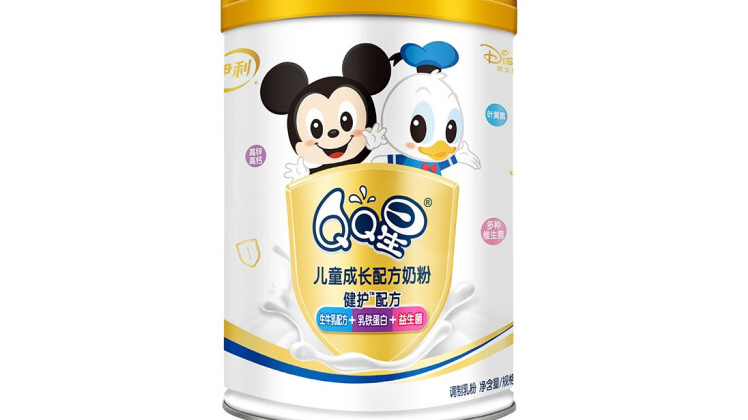 伊利QQ星儿童成长配方奶粉系列