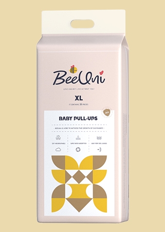 BeeUni（必优妮）婴儿拉拉裤裤XL